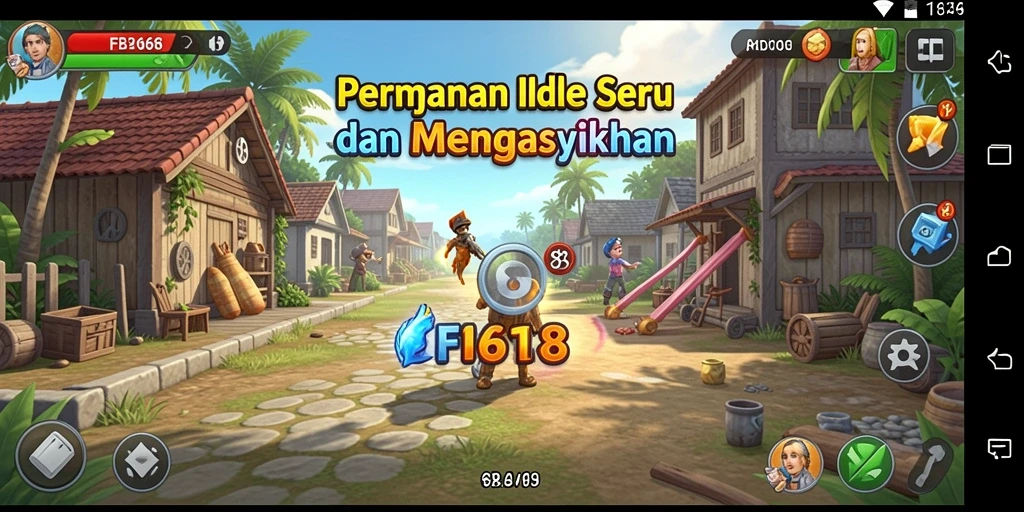 Tampilan gameplay FB168 yang seru dan mengasyikkan.