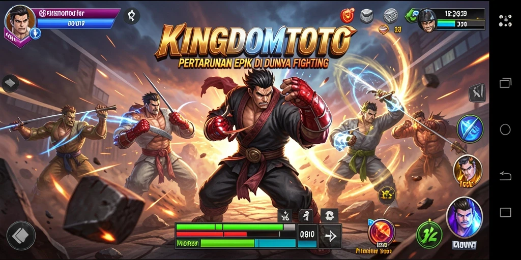 Gameplay seru KINGDOMTOTO dengan aksi pertarungan yang mendebarkan.