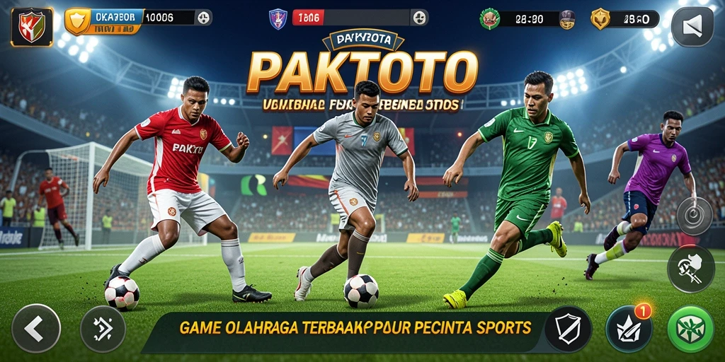 Tampilan seru dari gameplay PAKTOTO dengan aksi olahraga yang menantang.