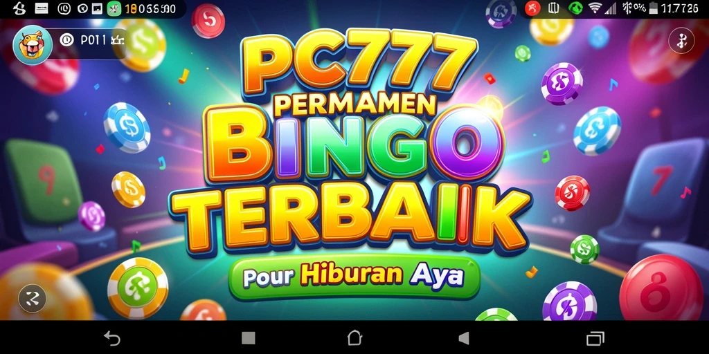 Tampilan gameplay seru dalam permainan Bingo PC777.