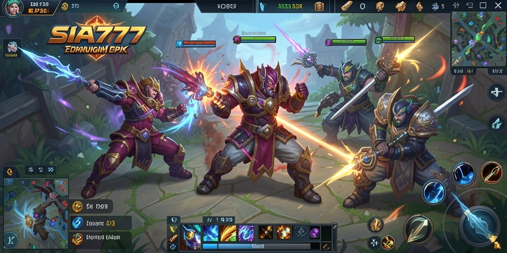 Tampilan gameplay dari SIA777 yang penuh aksi.